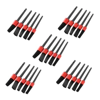 detail brush set of 25 auto detailing brush set perfect for car motorcycle automotive cleaning wheels dashboard