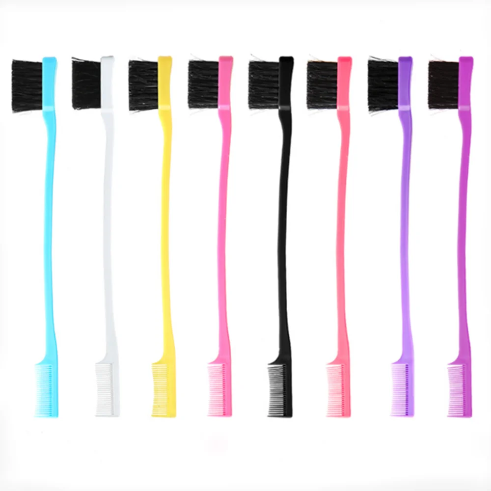 

1pc Double-headed Eyebrow Brush Eyelash Brush Makeup Comb Brush Eyebrow Comb Home DIY Hair Grooming Tools Makeup Tools
