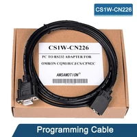 cs1w cn226 for omron cs cj cqm1h cpm2cplc programming cable rs232 series port