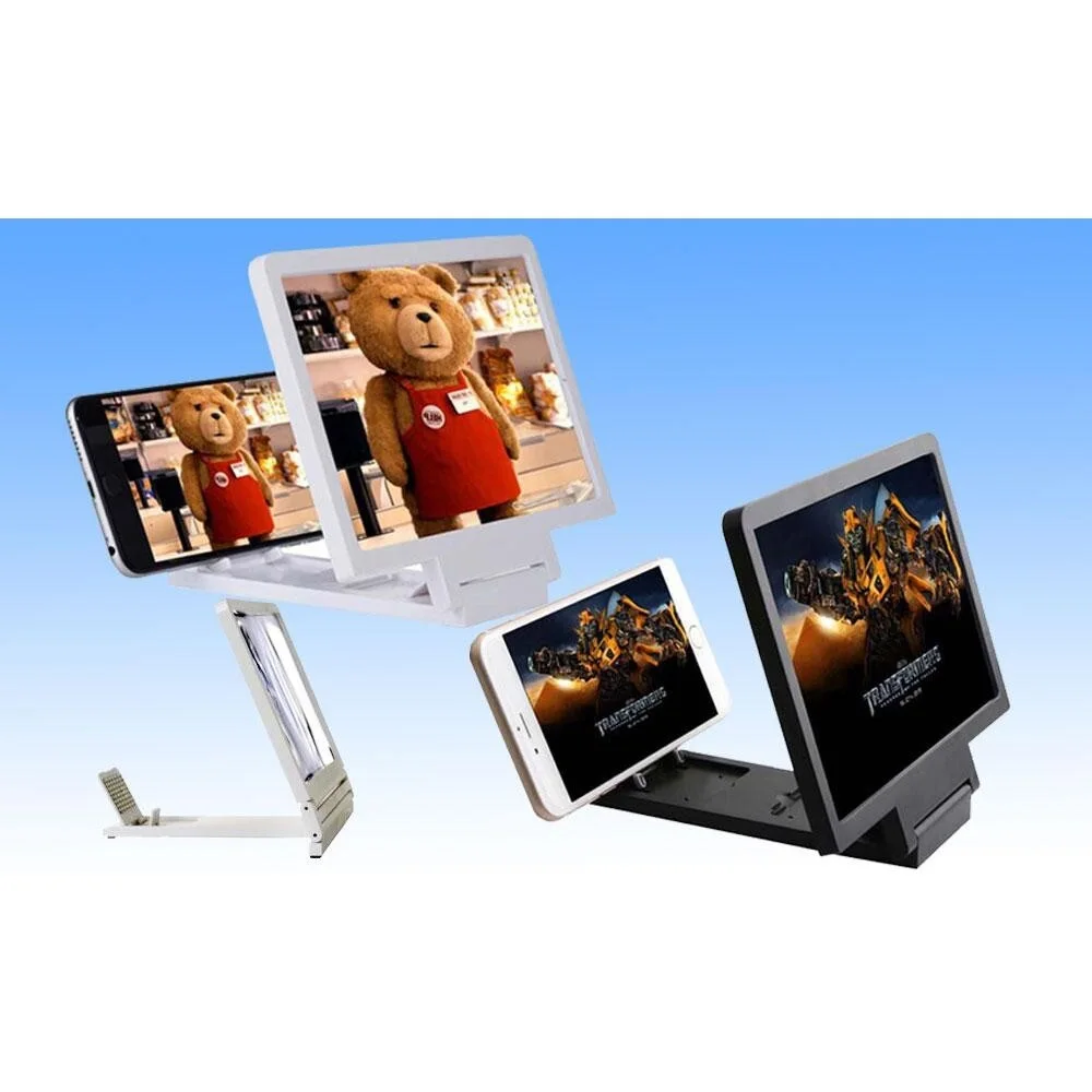 Mobile Phone 3D Screen Enlarger Magnifier Video Amplifier Projector Bracket Mobile Phone Bracket