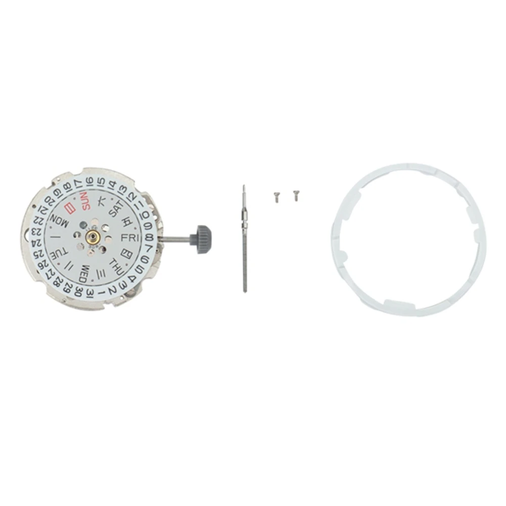 

Механизм 820A, автоматическое механическое устройство с автоподзаводом, быстрое отображение даты и дня, 21 фотоэлемент