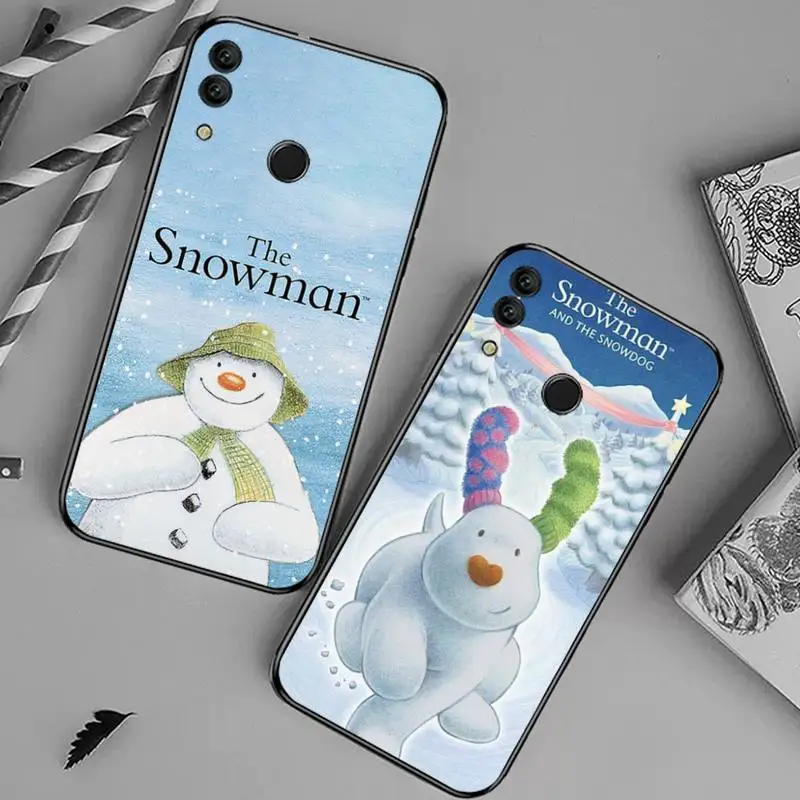 

The snowman And The Snowdog Phone Case For Huawei honor Mate 10 20 30 40 i 9 8 pro x Lite P smart 2019 Y5 2018 nova 5t
