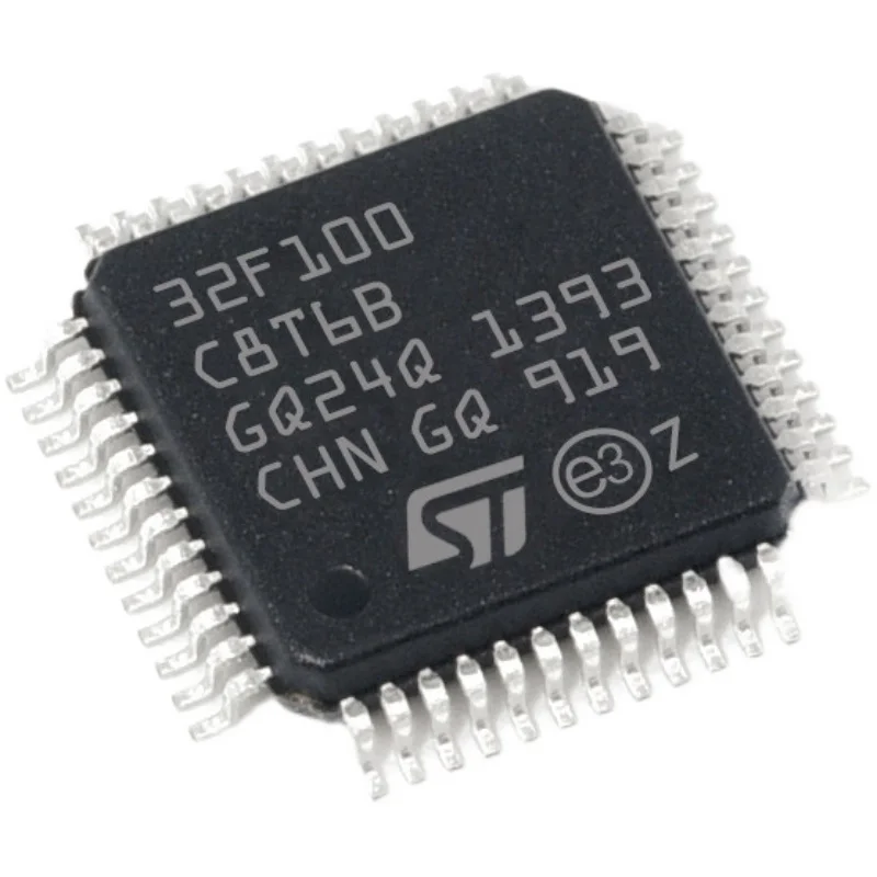 

New original STM32F100C8T6B LQFP48 ST microcontroller IC chip MCU STMicroelectronics integrated circuit