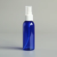 5pcs 60ml refillable blue color plastic bottle with white pump sprayer plastic portable spray perfume bottle