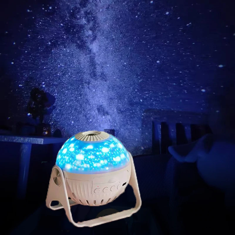 Colorful Galaxy Starry Star Night Light Projector Bedroom Decoration Projector Lamp for Decoration Birthday Gift Party