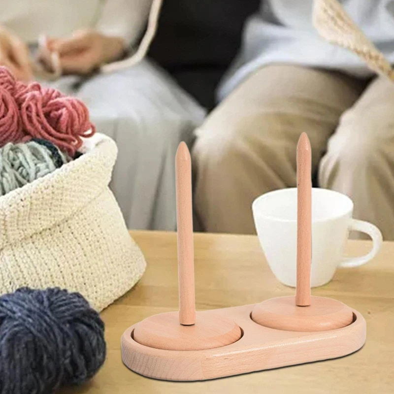 Ball Holder Yarn Winder Supplies Dechatable Skein For Crocheting Knitting Wool Cord