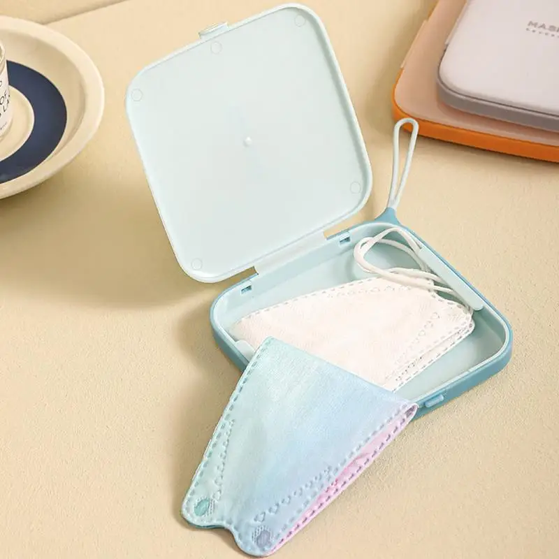 

Face Mask Organizer Portable Case Disposable Mask Storage Container Boxes Packaging Holder Save Surgical Masks No Pollution