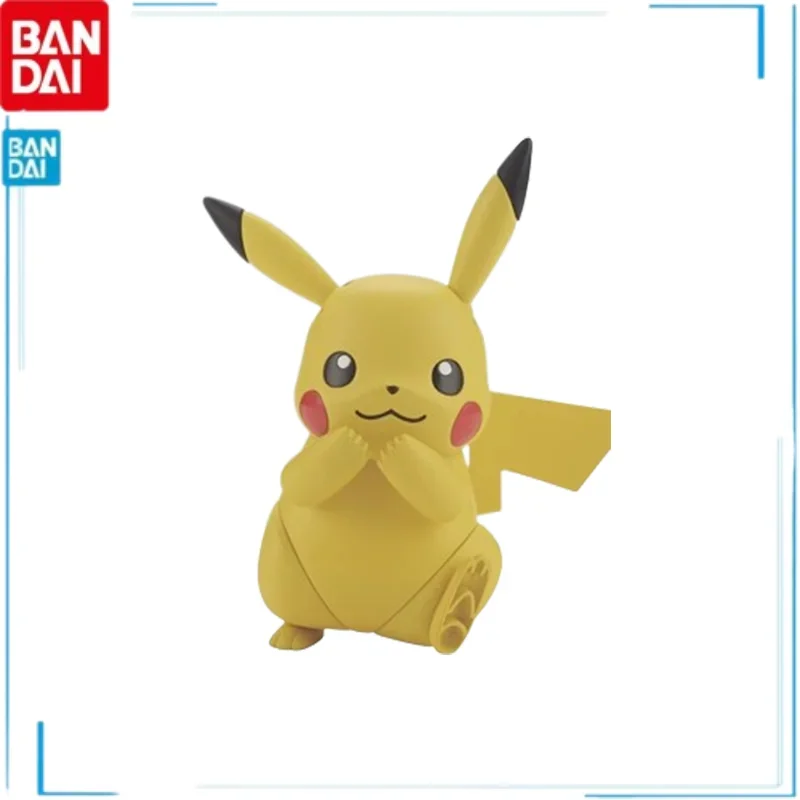 

Bandai Pokemon Lugia Ho-Oh Mewtwo Pikachu Different Styles of Cute Cartoon Anime Characters Genuine PVC Assembly Model