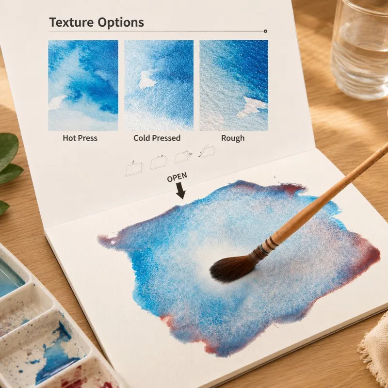 Блок для акварели BaoHong Artist Grade Collection, 400 гм², 100% хлопок, с четырехсторонним склеиванием, для рисования гуашью (art.: 3920daaf7f4a4) - 3920daaf7f4a4
