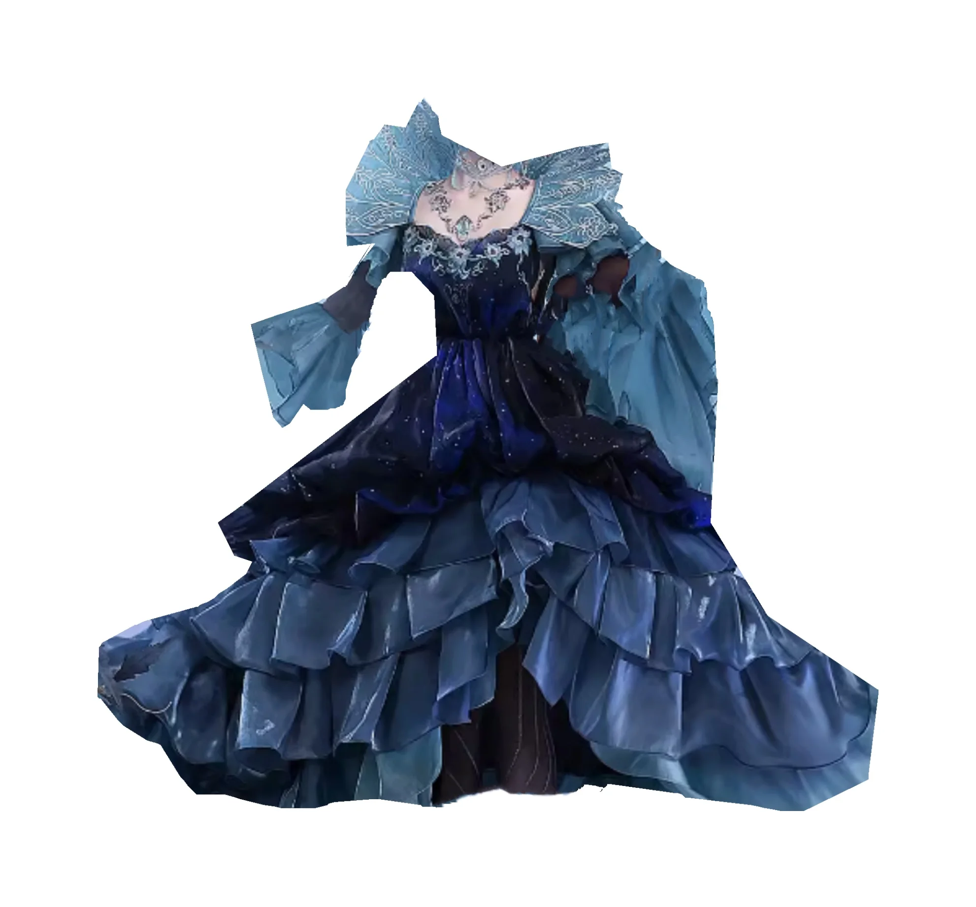 Mary/Bloody Queen Cosplay Costume -Game Suit Gorgeous Uniform for Anime and Gaming Fans