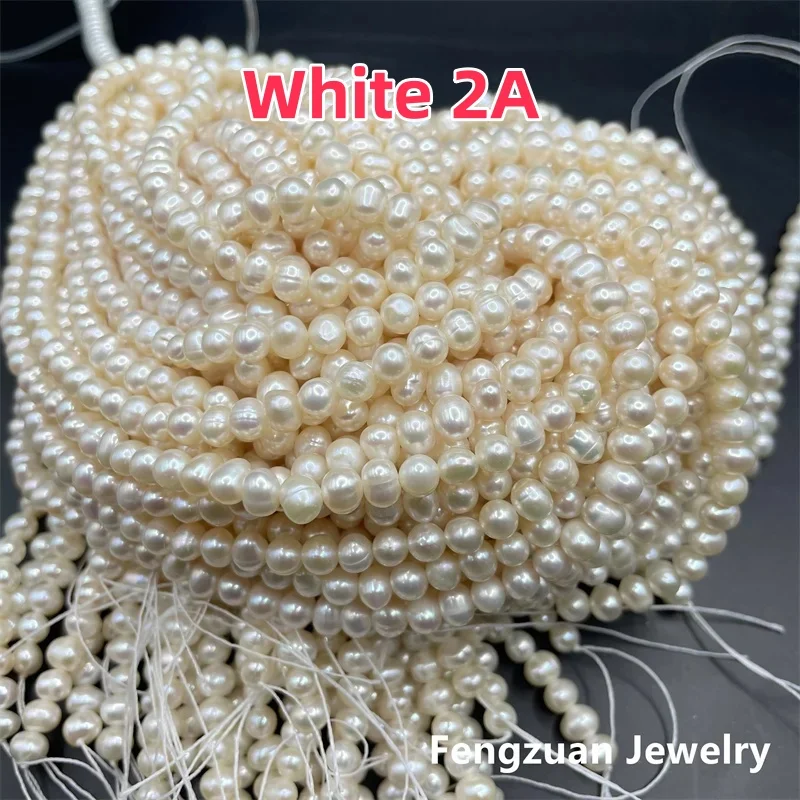 2A 3A 4A натуральный пресноводный культивированный круглый жемчуг фиолетовый с