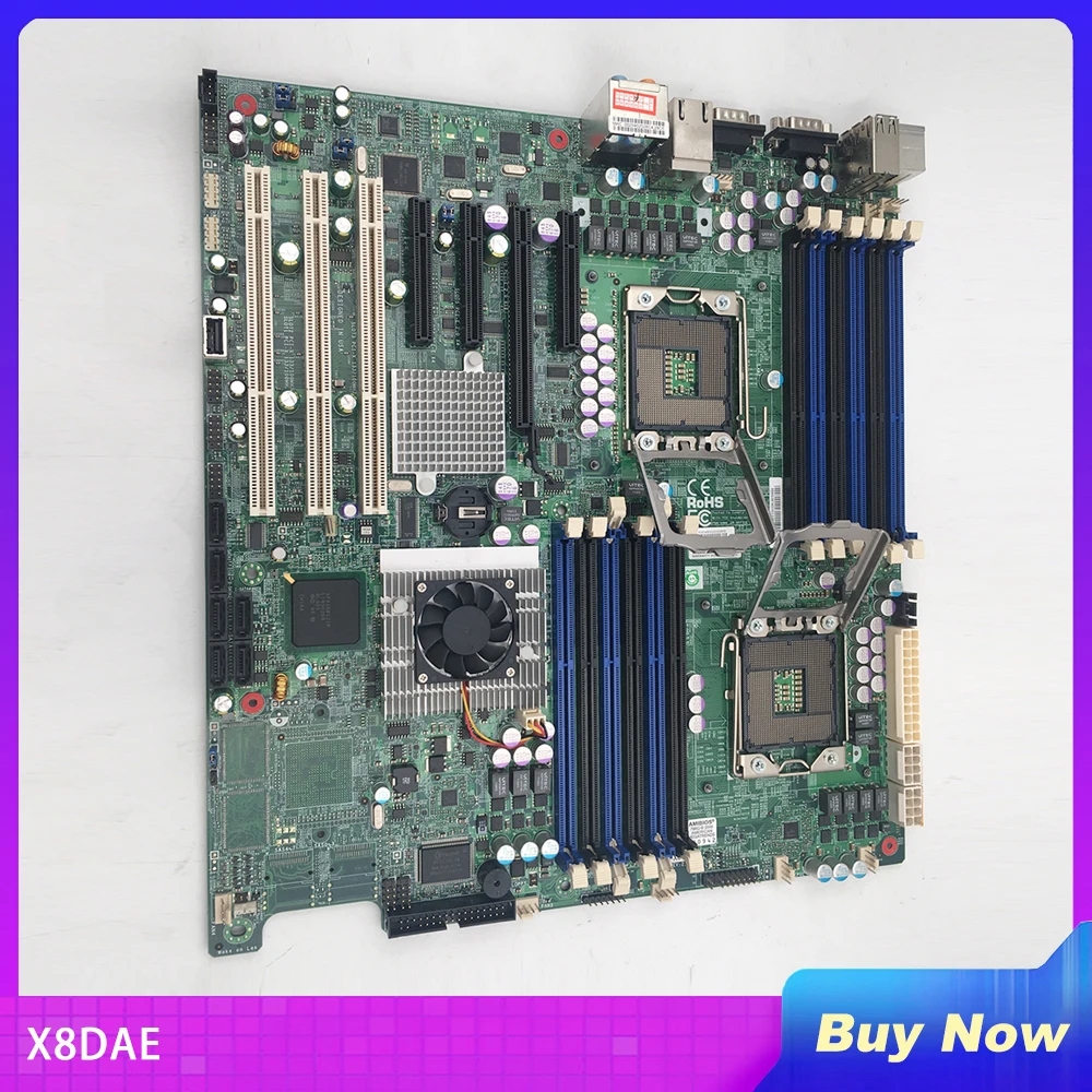 

X8dae For Supermicro Server Medical Workstation Motherboard Xeon Processor 5600/5500 Series DDR3 SATA2 PCI-E2.0