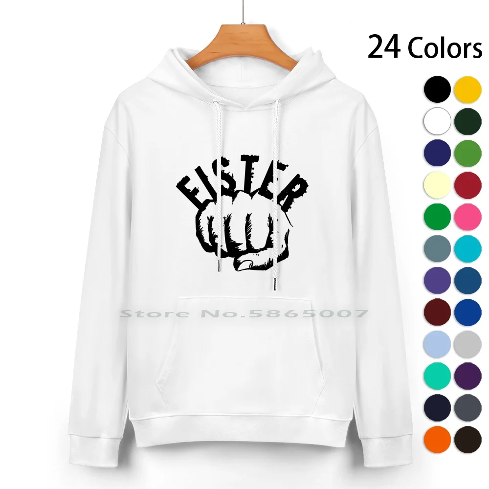 

Свитер с капюшоном из чистого хлопка, 24 цвета