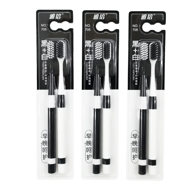 2 шт. зубная щётка с мягкой щетиной для взрослых |