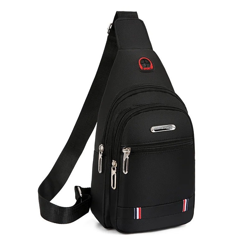 

Men Chest Bag Simple Storage Bag Travel Small Mini Black Crossbody Bag Mini Coffee Bag Shoulder Bag Satchel Hand Bags
