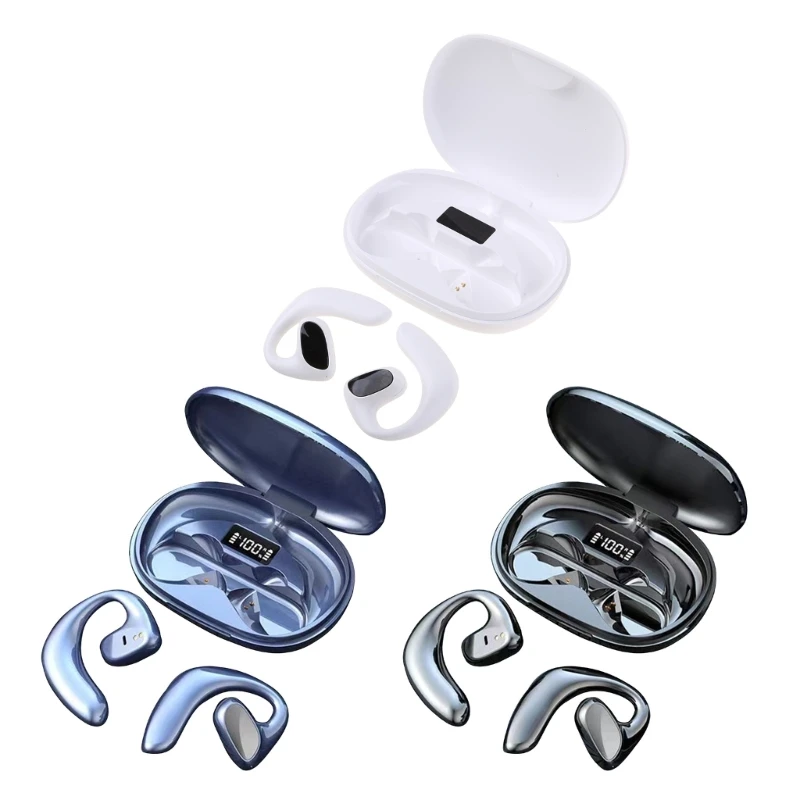 

S900 Bone Conduction Headphones BT5.1 Microphones Wireless for
