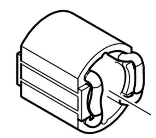 Полевой статор 220-240 В для Makita HS7600 HS7000