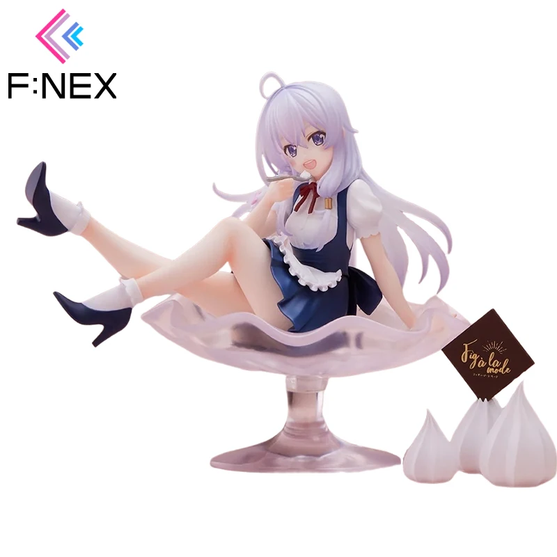 Оригинальная фигурка FuRyu F:NEX Fig a la mode Elaina 12 см из ПВХ оригинальная аниме