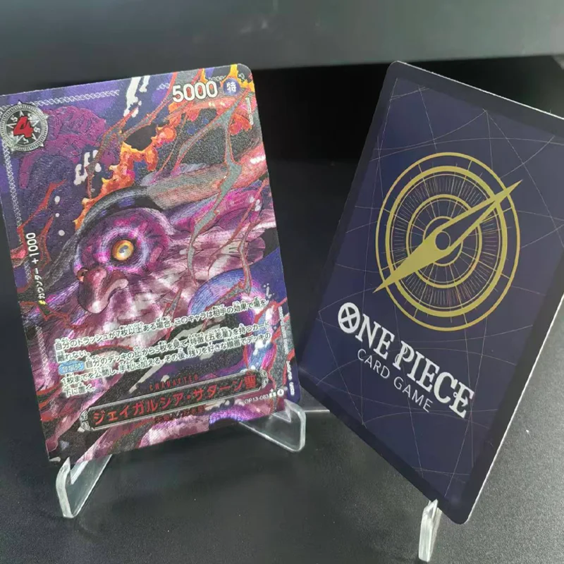 Фото Diy Opcg One Piece Card Japanese Ver Coarse Flash Five Elders Saturn Nusjuro Warcury Stmarcus Mars Коллекция аниме-карточек №4