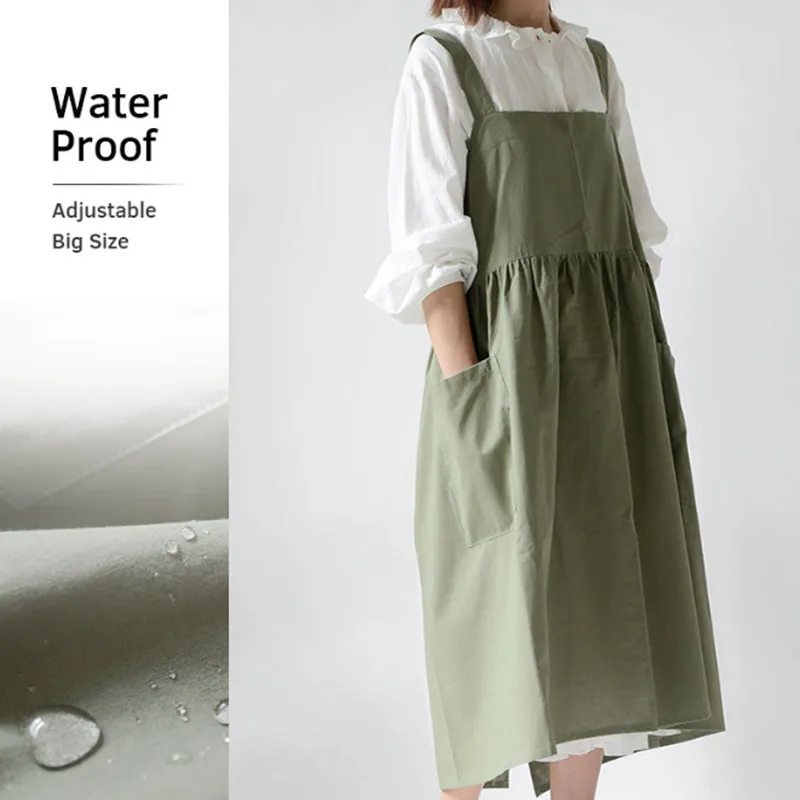 

Woman Kitchen Apron Gown Hairdresser Kitchen Accessories Restaurant Hero Apron Chef Apron Kitchen Florist Overalls Cook Apron