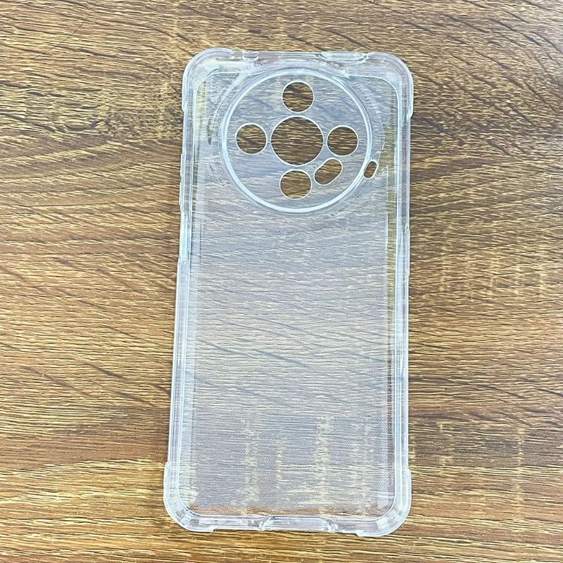 Фото Мягкий чехол из ТПУ для телефона Ulefone Armor X31 Pro, силиконовая задняя крышка для Ulefone ArmorX31, черный прозрачный мягкий чехол №2