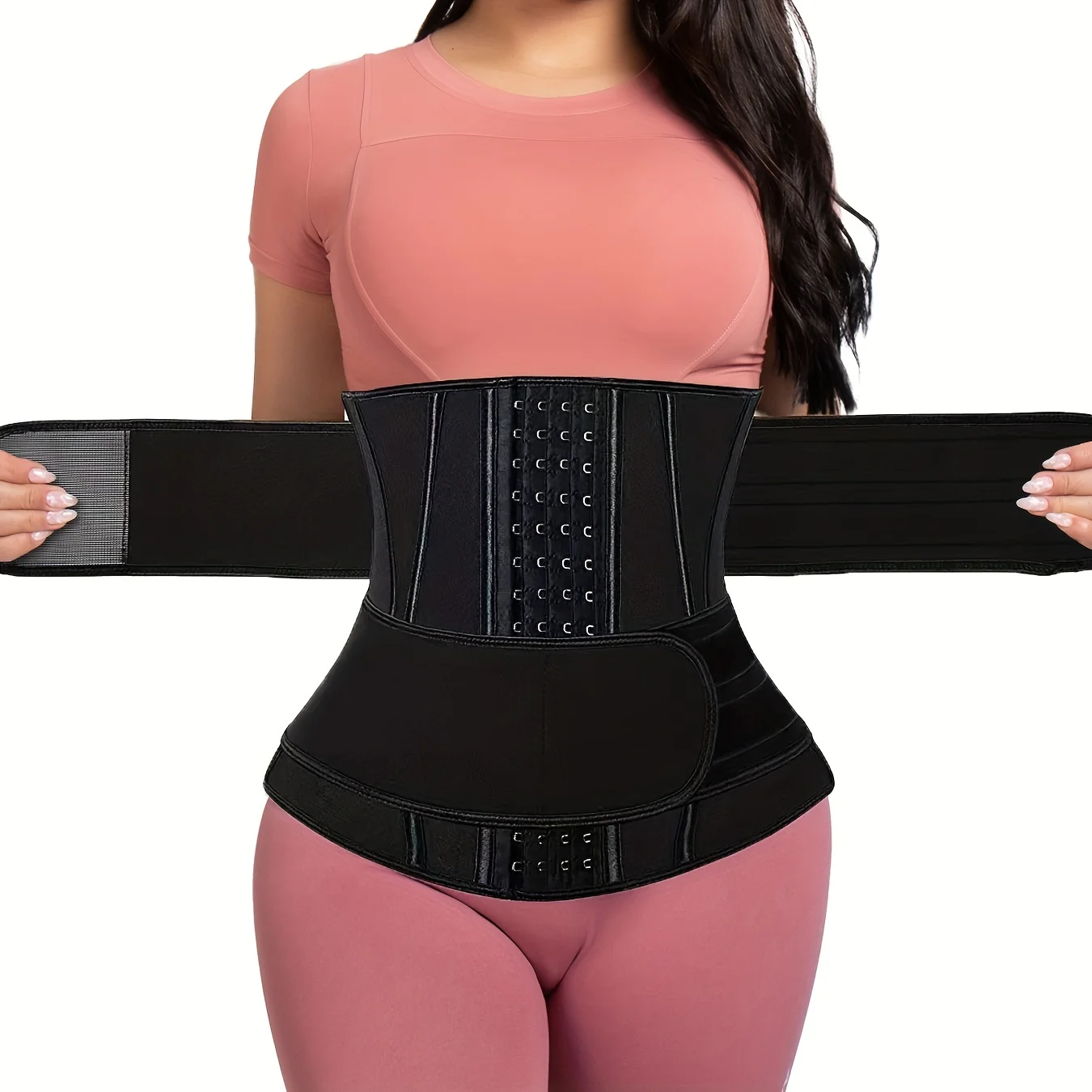 

Sauna Thermo Belt Neoprene Waist Trainer Body Shaper Shapewear Women Corset Sweat Fitness Girdle Flat Belly Slimming Sheath