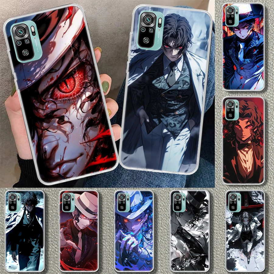 Фото Чехол для телефона Kibutsuji Muzan Demon Slayers для Xiaomi Redmi 14C 13 13C 12 12C 10 10A 10C 9 9A 9C 9T 8 8A 7 7A 6 6A K70 K60 K №1