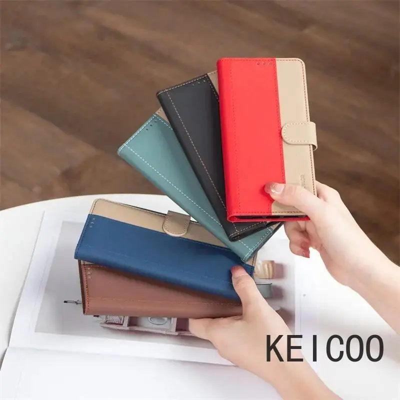 Кожаный бумажник для Realme 12 Pro + телефон Plus Realme12 Realme11x C53 C55