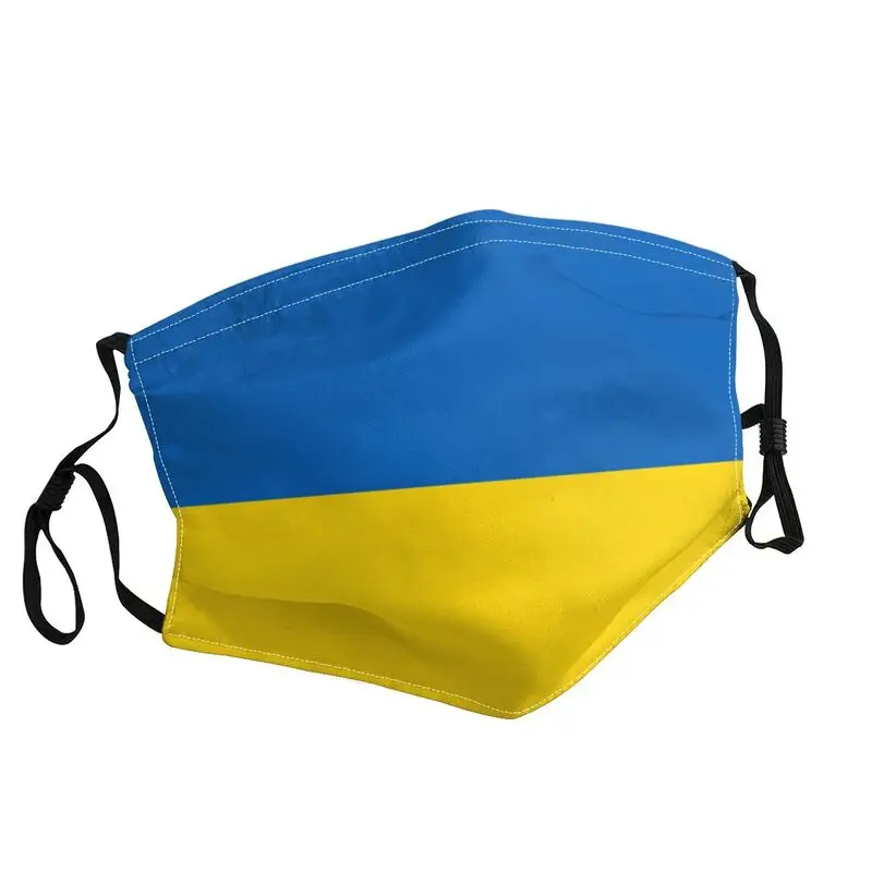 

Дышащая Маска для лица с флагом Украины для мужчин и женщин, Пылезащитная маска для защиты от смога, респиратор, маска для рта