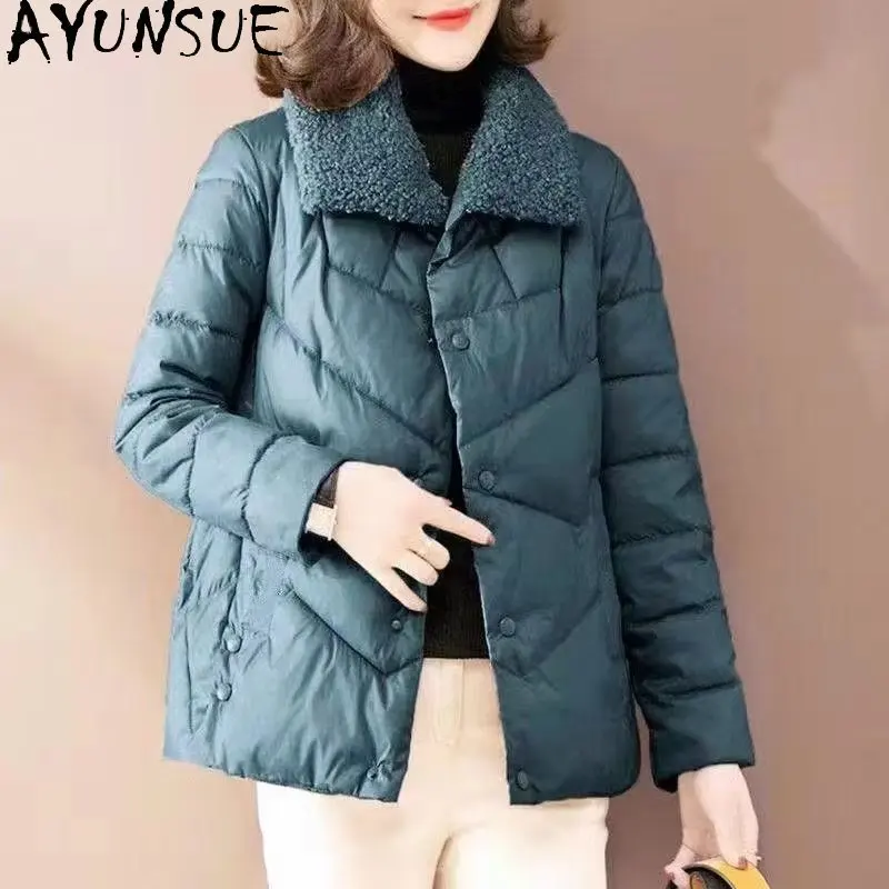 

Winter Clothes Women Short Cotton Padded Jackets Female Loose Thin Parkas Women's Clothing Loose Slim Lapel Coats Female Abrigos