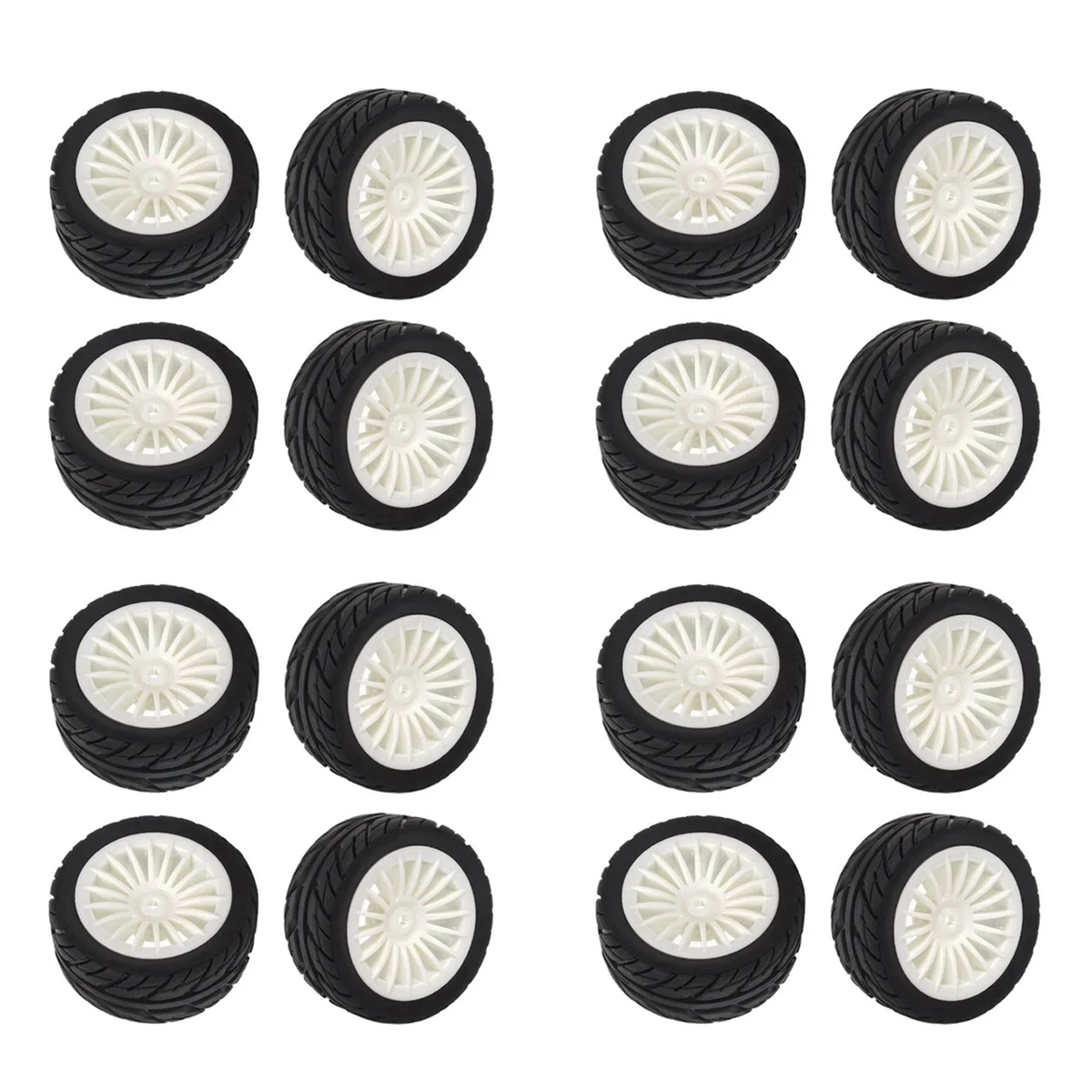 Фото YSUN-16 шт. резиновые шины, колеса для SG1603 SG1604 SG 1603 UDIRC UD1601 UD1602 UD1603 UD1604 1/16, детали для обновления радиоуправляемого автомобиля, 2 №5
