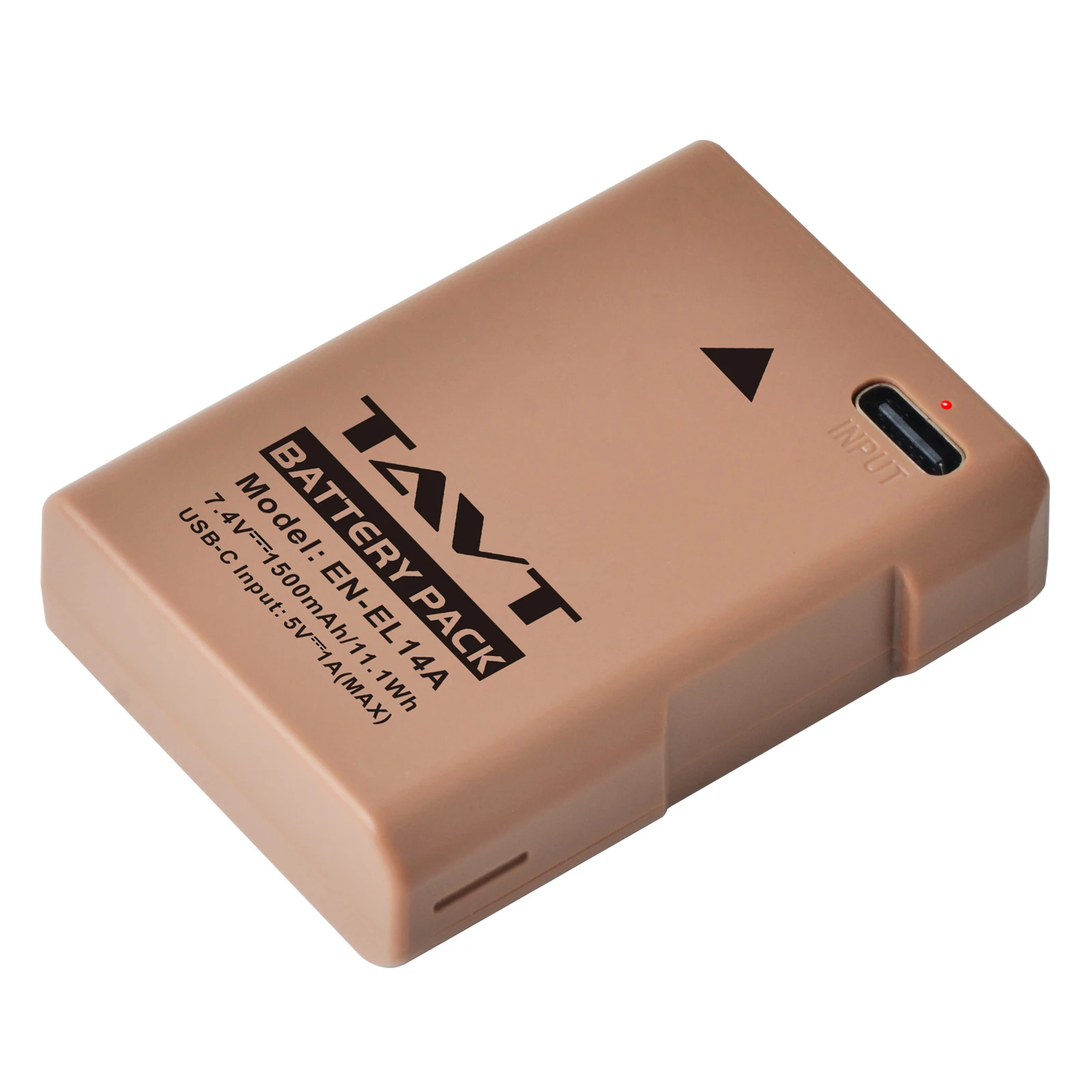 Аккумулятор EN-EL14 USB Type-C EN-EL14a EN EL14 емкостью 1500 мАч для Nikon D5500 D5600 D3400 P700 D5100 D5200 D5300 D3100 D3200 D3300 (art.: 3920d8a2eee90) - 3920d8a2eee90
