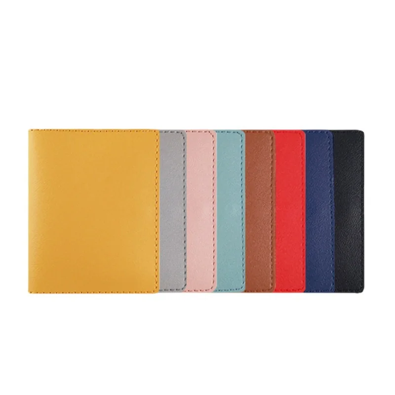1pc Pu Leather Id Card Holder  Bank Credit Card Box Multi Slot Slim Card Case Wallet Women Men Business Card Cover
