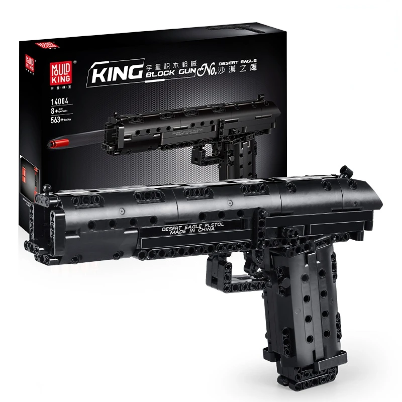 

KING Military Weapons Series The Desert Eagle Gun Model SWAT Pistol Building Blocks City MOC Game Weapon Gun Toys For Boys