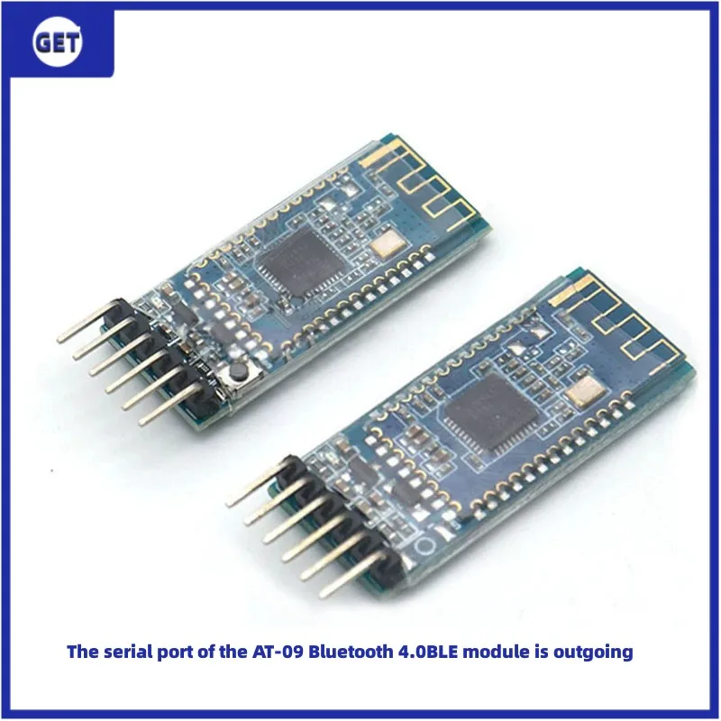 

Последовательный порт модуля AT-09 Bluetooth 4.0BLE приводит к совместимому с CC2541 фотомодулю, подключаемому к MCU