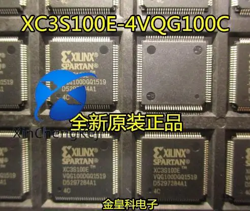 2pcs original new  XC3S100E-4VQG100C XC3S100E-4VQ100C XC3S100E