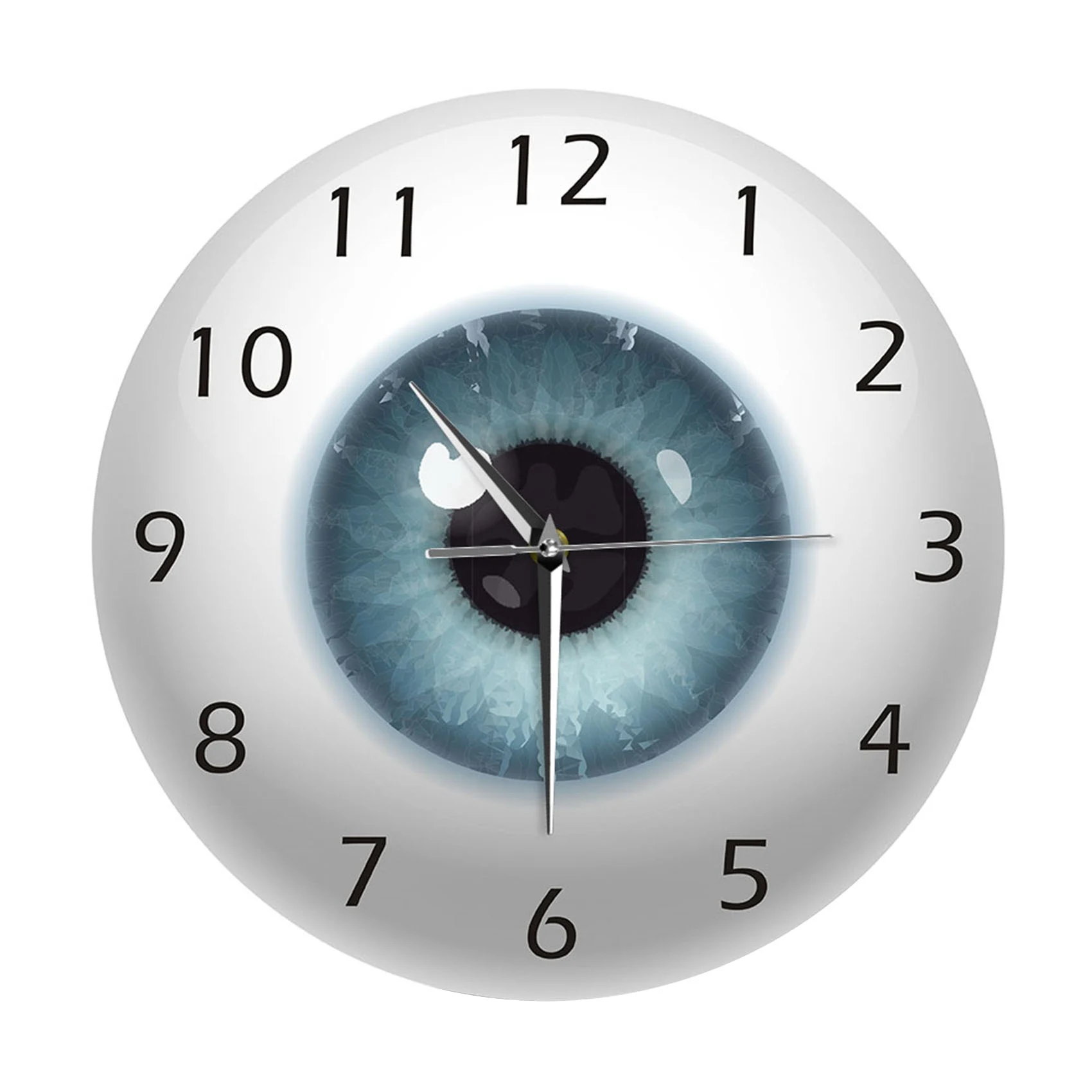 

Глазные часы с красивым контактом, глазное ядро зрачка, обзор офтальмологии, бесшумные настенные часы, оптический магазин, новинка, настенные часы