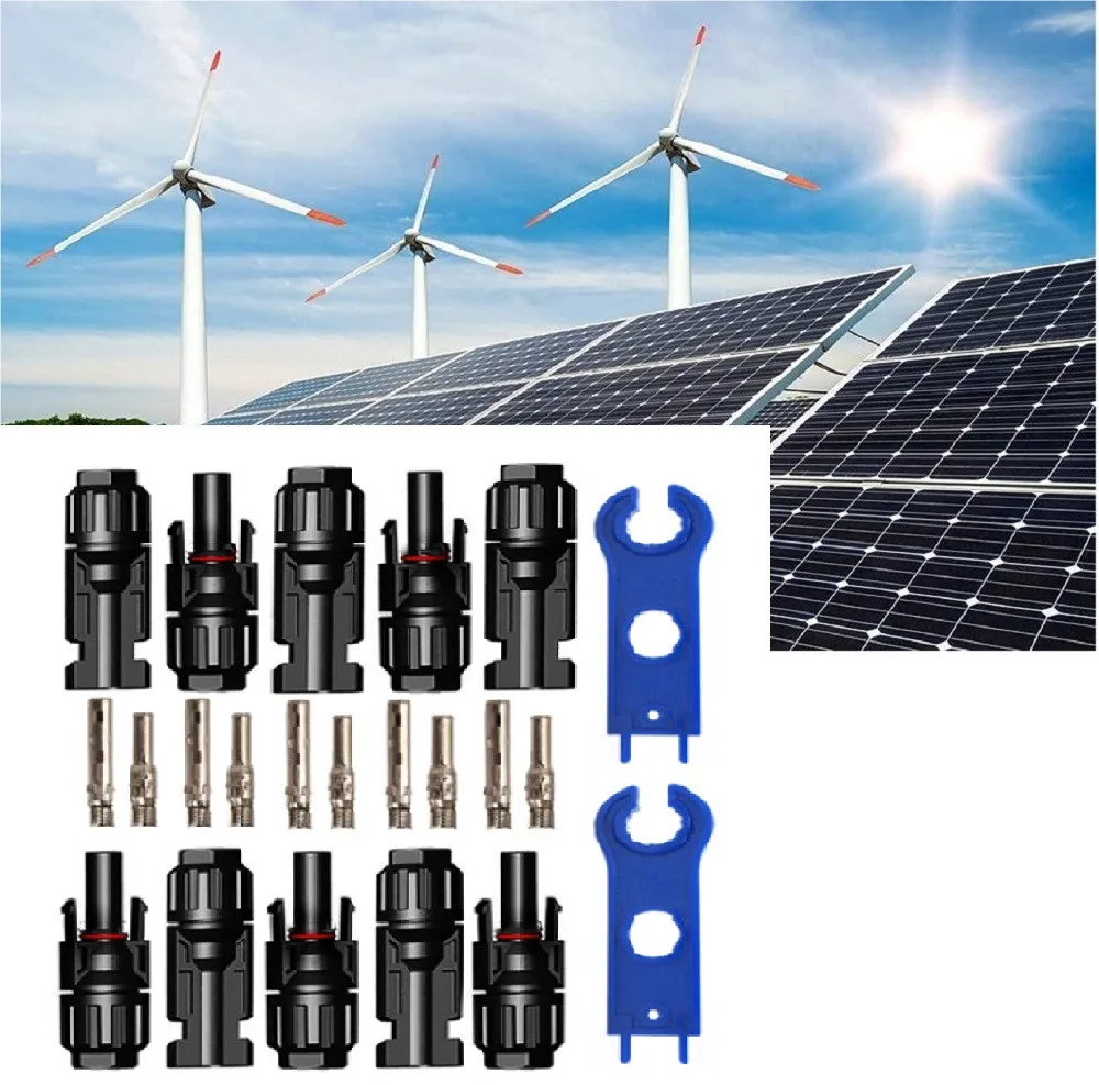 

5 пар/партия, коннекторы для солнечных панелей, 2 шт.