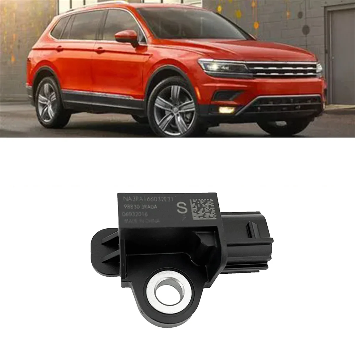 Автомобильный датчик удара 98830-3RA0A для Renault Kadjar Nissan Qashqai X-Trail T32 Dualis 2014-2019 988303RA0A