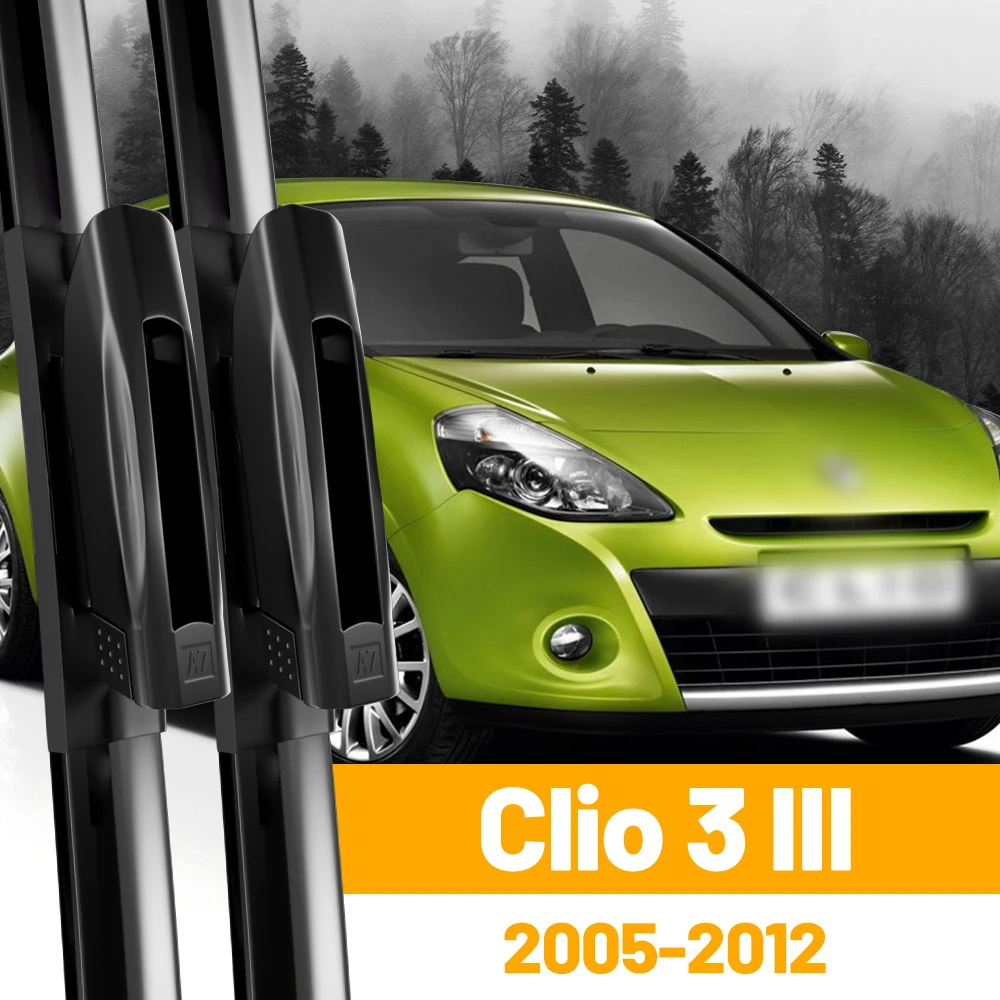 

Для Renault Clio 3 III хэтчбек передние щетки стеклоочистителя 2005-2012 2007 2010 2011 ветровое стекло аксессуары 24 "+ 16"