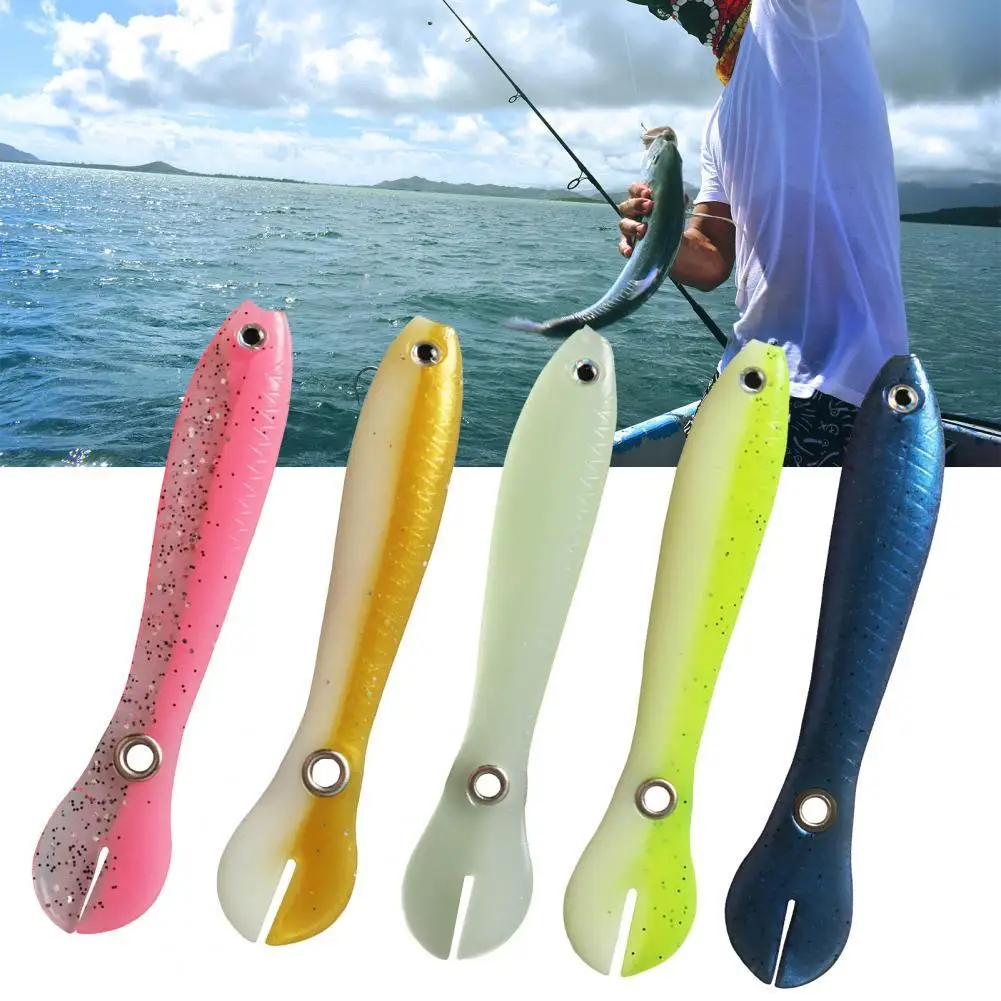 

Good Toughness 10Pcs Practical Anti Corrosion Fishing Lures Compact Fishing Lures Good Toughness for Fishing