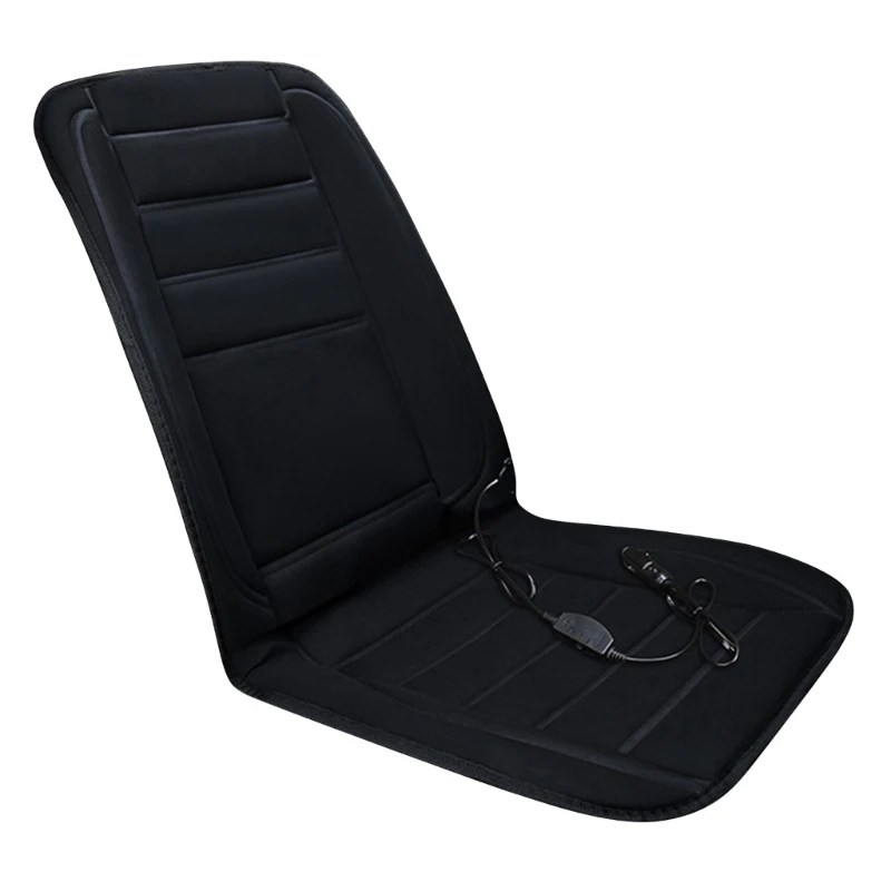 

12V Electric Heated Car Cushions For Winter Household Keep Warm Cover Heating Mat Winter Warmer Car Heater Pad E8BC