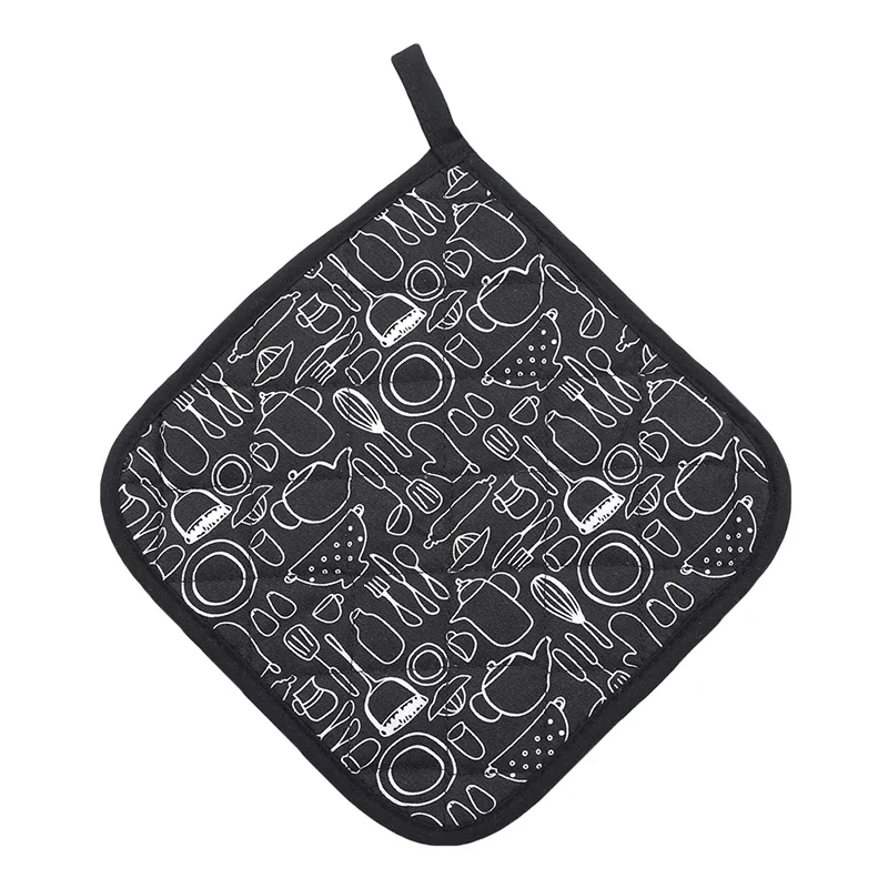 Хлопковые кухонные прихватки