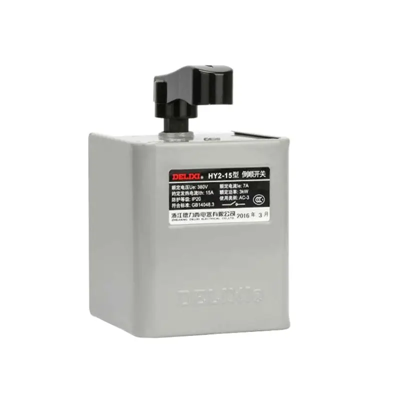 

HY2-15 3000W 380V 220V 15A 3-фазный реверсивный переключатель двигатель для муки, реверсивный переключатель