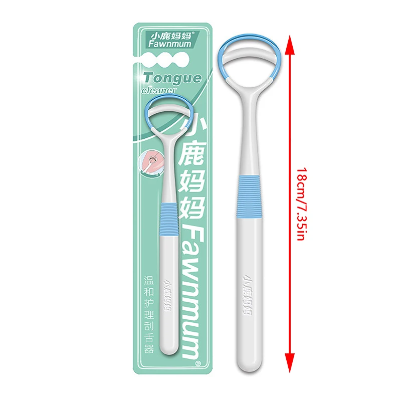 

Silicone Tongue Scraper Cleaners Reusable Oral Health Cleaning Brush Hygiene Care Toothbrush Mouth Fresh Breath Cleaning Tool