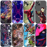 marvel trendy people phone case for iphone 11 13 12 pro max 12 13 mini x xs xr max se 6 7 8 plus black silicone cover funda