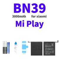 suqy BN39 Battery for xiaomi Play Original 3000mAh Battery Replacement for Play Bateria for Play Phone Batterie