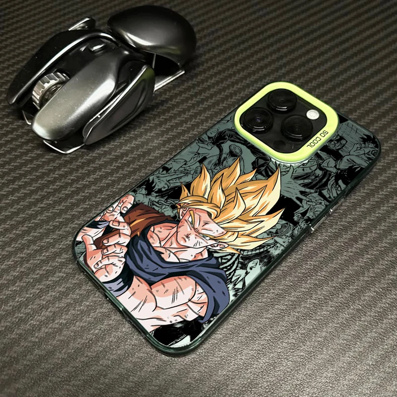 Чехол для телефона Anime D-Dragons Balls Sons-Gokus Samsung Galaxy S25 S24 S23 S22 S21 S20 Note20 FE Ultra Plus 4G 5G AntiFall Matte