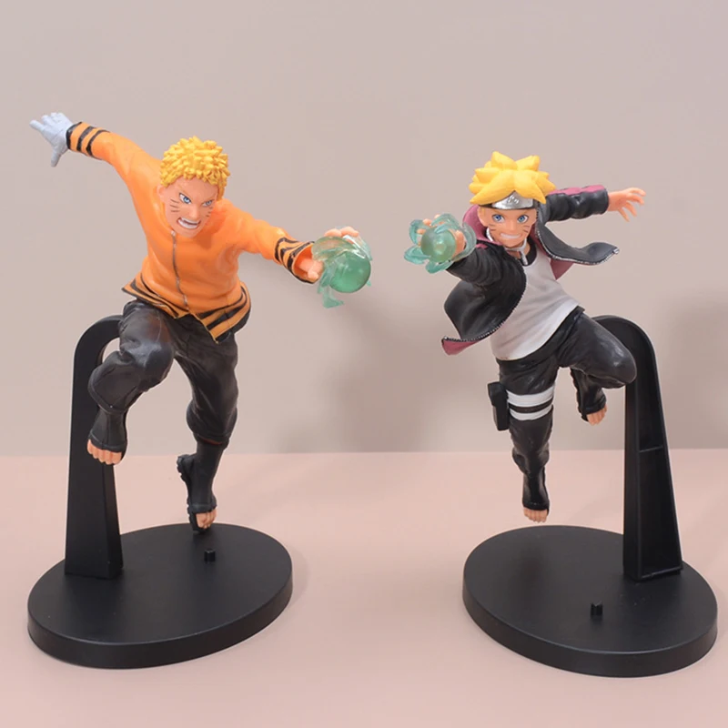 

2 Styles Naruto Shippuden Anime Figures Statue Uzumaki Naruto Boruto Action Figure 18CM PVC Model Collectible Figurines Toys