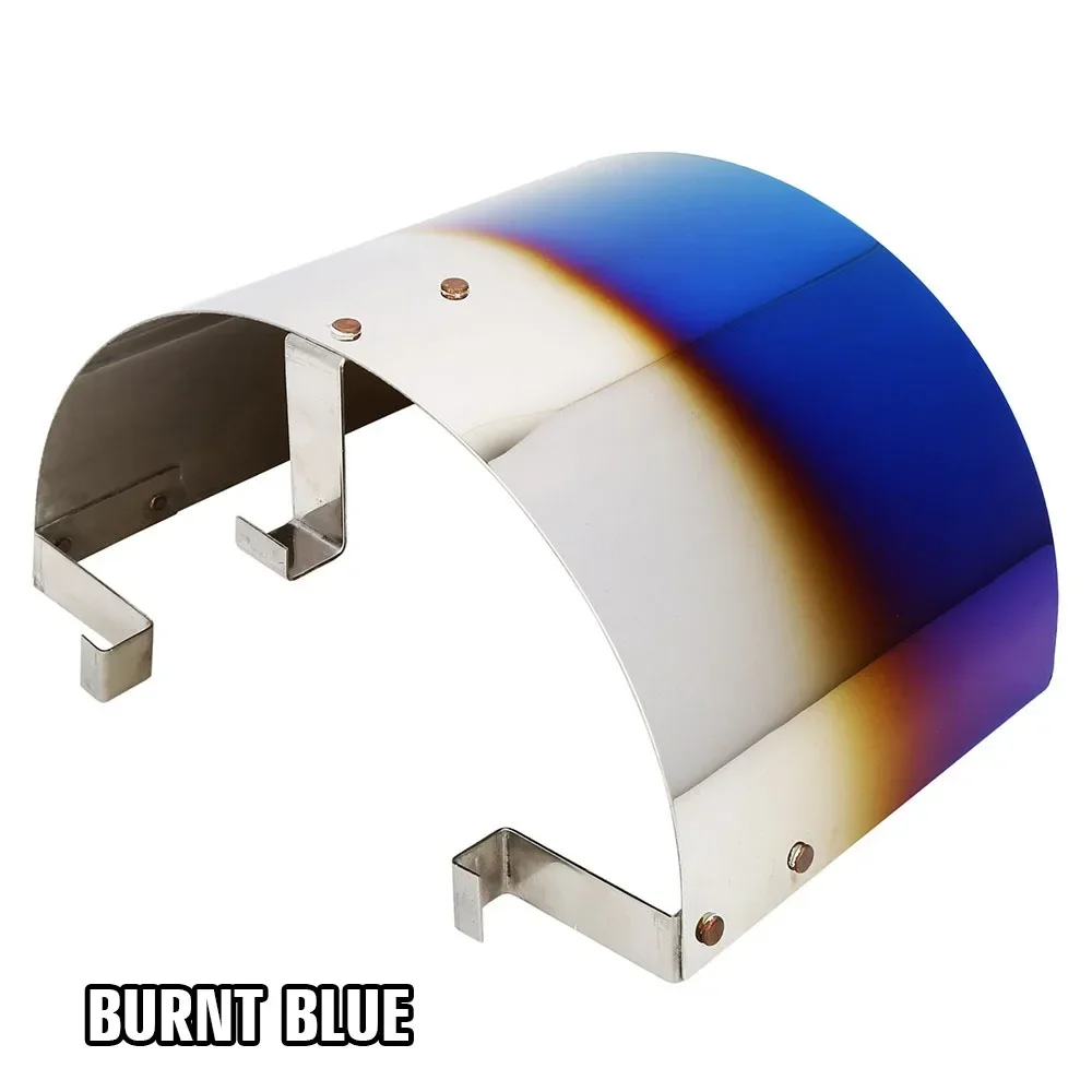 Универсальный воздухозаборный фильтр, теплозащитный экран, автомобильный холодный конус, спортивный воздушный фильтр, крышка для конического фильтра от 2,5 до 3,5 дюйма, теплозащитный экран